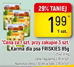 Delikatesy Piotruś Pan Karma dla psa FRISKIES oferta