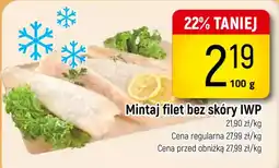 Delikatesy Piotruś Pan Mintaj filet bez skóry IWP oferta