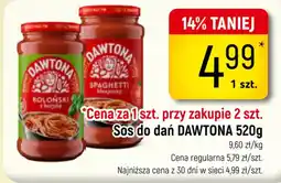 Delikatesy Piotruś Pan Sos do dań DAWTONA oferta
