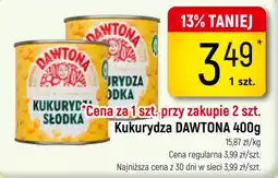 Delikatesy Piotruś Pan Kukurydza DAWTONA oferta