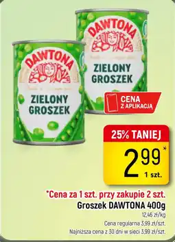 Delikatesy Piotruś Pan Groszek DAWTONA oferta
