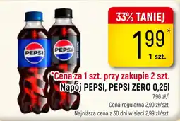 Delikatesy Piotruś Pan Napój PEPSI, PEPSI ZERO oferta