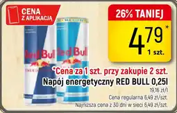 Delikatesy Piotruś Pan Napój energetyczny RED BULL oferta