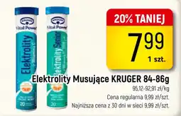 Delikatesy Piotruś Pan Elektrolity Musujące KRUGER oferta