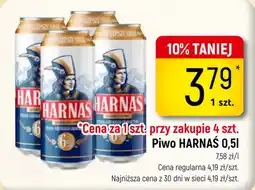 Delikatesy Piotruś Pan Piwo HARNAS oferta