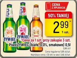 Delikatesy Piotruś Pan Piwo ŻYWIEC oferta
