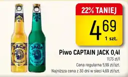 Delikatesy Piotruś Pan Piwo CAPTAIN JACK oferta