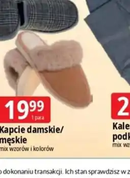 E.Leclerc Kapcie damskie/męskie oferta