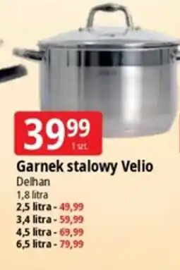 E.Leclerc Garnek stalowy Velio oferta