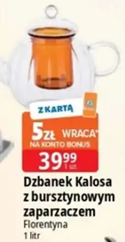 E.Leclerc Dzbanek Kalosa z bursztynowym zaparzaczem Florentyna oferta