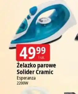 E.Leclerc Żelazko parowe Solider Cramic Esperanza oferta