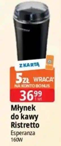E.Leclerc Młynek do kawy Ristretto Esperanza oferta