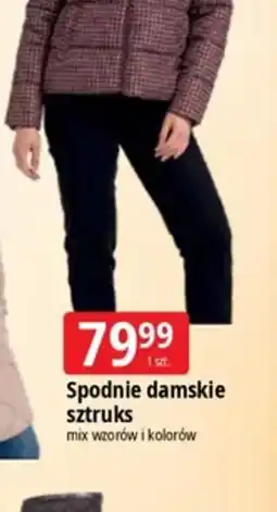 E.Leclerc Spodnie damskie sztruks oferta
