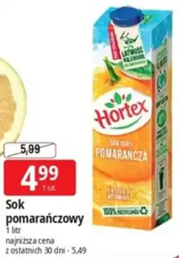 E.Leclerc Sok 100% Pomarańcza Hortex oferta