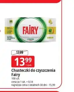 E.Leclerc Chusteczki do czyszczenia Fairy oferta