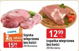 E.Leclerc Szynka wieprzowa bez kości ZM Borowina oferta