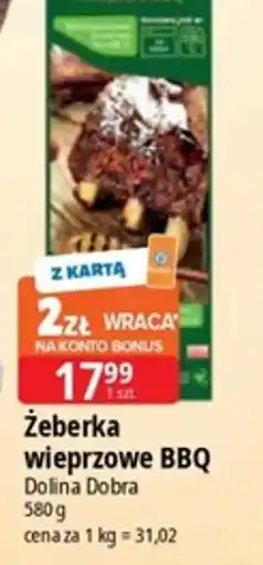 E.Leclerc Żeberka wieprzowe BBQ Dolina Dobra oferta