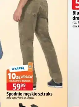 E.Leclerc Spodnie męskie sztruks oferta