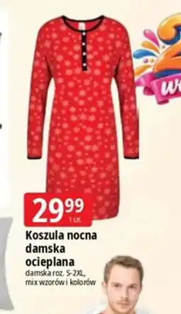 E.Leclerc Koszula nocna damska ocieplana oferta