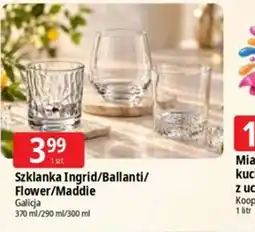 E.Leclerc Szklanka Ingrid/Ballanti/Flower/Maddie Galicia oferta