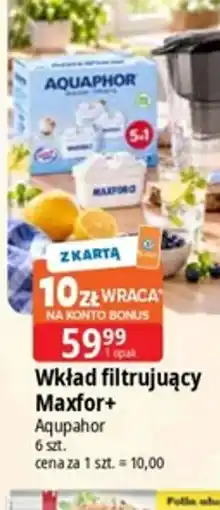 E.Leclerc Wkład filtrujący Maxfor+ Aquaphor oferta