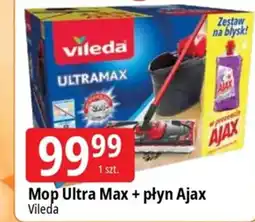E.Leclerc Mop Ultra Max + płyn Ajax Vileda oferta