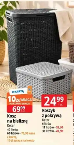 E.Leclerc Kosz na bieliznę Keter oferta