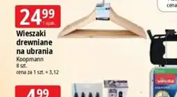 E.Leclerc Wieszaki drewniane na ubrania Koopmann oferta