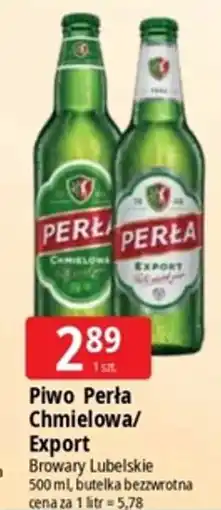 E.Leclerc Piwo Perła Chmielowa/Export oferta