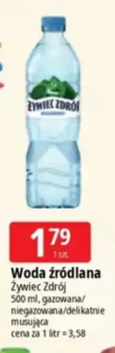 E.Leclerc Woda źródłana Żywiec Zdrój oferta