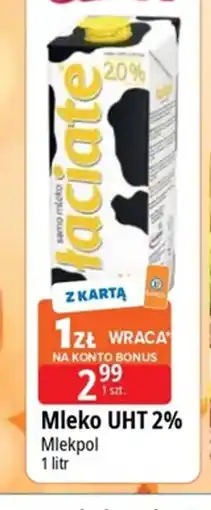 E.Leclerc Mleko uht 2% mlepol oferta