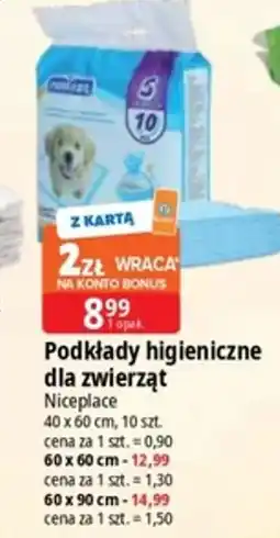 E.Leclerc Podkłady higieniczne dla zwierząt Niceplace oferta
