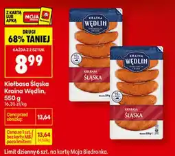 Biedronka Kiełbasa Śląska Kraina Wędlin oferta