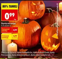 Biedronka Dynia na wagę oferta
