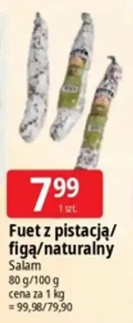 Fuet z pistacją/figą/naturalny