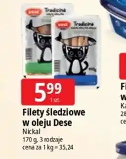 E.Leclerc Filety śledziowe w oleju Dese oferta