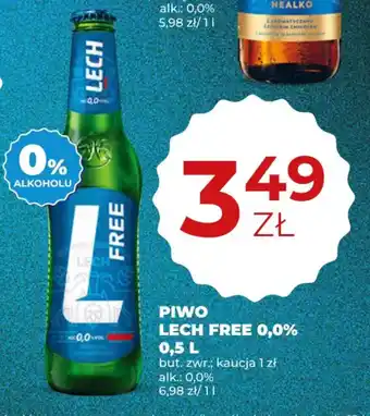 Piwo Lech Free 0,0%
