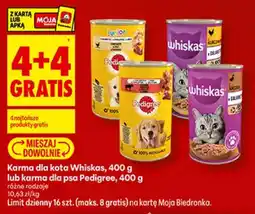Biedronka Karma dla kota Whiskas oferta