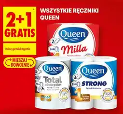 Biedronka Ręczniki kuchenne Queen oferta