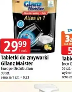 E.Leclerc Tabletki do zmywarki Glanz Maister oferta