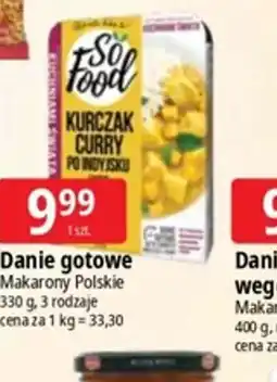 E.Leclerc So Food Kurczak Curry po indyjsku oferta
