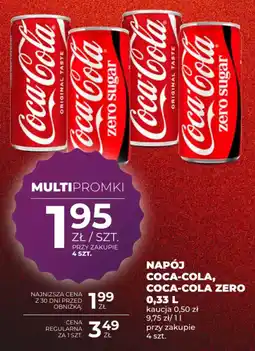 Duży Ben Napój Coca-Cola, Coca-Cola Zero oferta