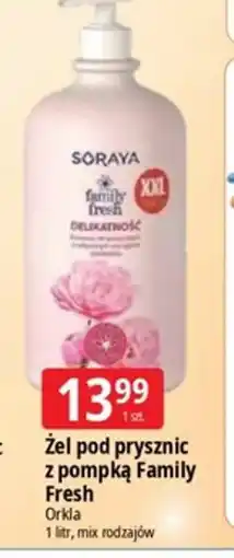E.Leclerc Żel pod prysznic Family Fresh oferta