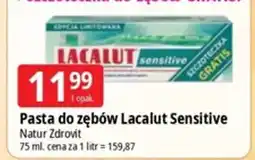 E.Leclerc Pasta do zębów Lacalut Sensitive oferta