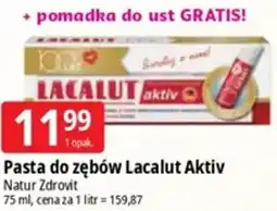 E.Leclerc Pasta do zębów Lacalut Aktiv oferta