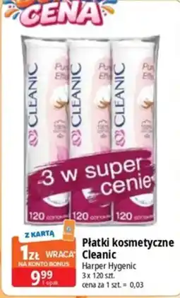E.Leclerc Płatki kosmetyczne Cleanic oferta