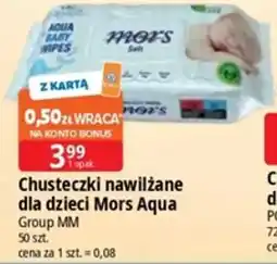 E.Leclerc Chusteczki nawilżane dla dzieci Mors Aqua oferta