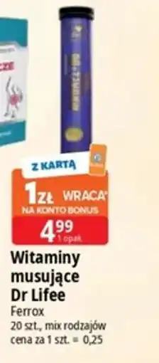 E.Leclerc Witaminy musujące Dr Lifee oferta