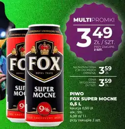 Duży Ben Piwo Fox Super Mocne oferta