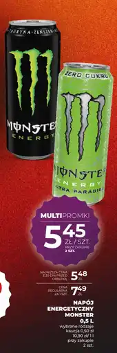 Duży Ben Napój energetyczny Monster oferta
